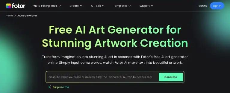 AI Art Generator Create AI Artwork Online for Free Fotor