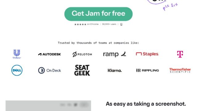 Jam Build a bug-free product.