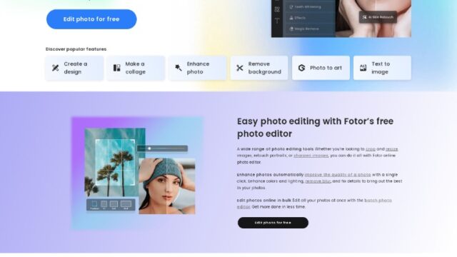 Photo Editor Free & Simple Online Photo Editing Fotor