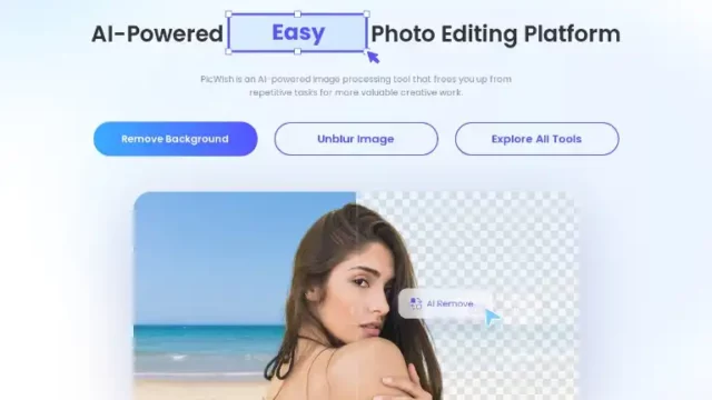 PicWish AI Photo Editor Free Online Photo Editing Tools