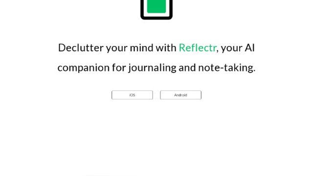 Reflectr AI Journal & Notebook