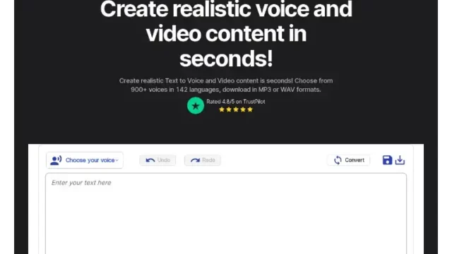 Listnr AI Voice generator with Text-to-Speech and Text-to-Video