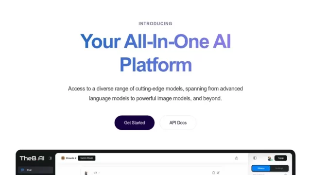TheB.AI - Your All-In-One AI Platform
