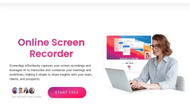 screenapp Free Online Screen Recorder with Webcam, No Installation