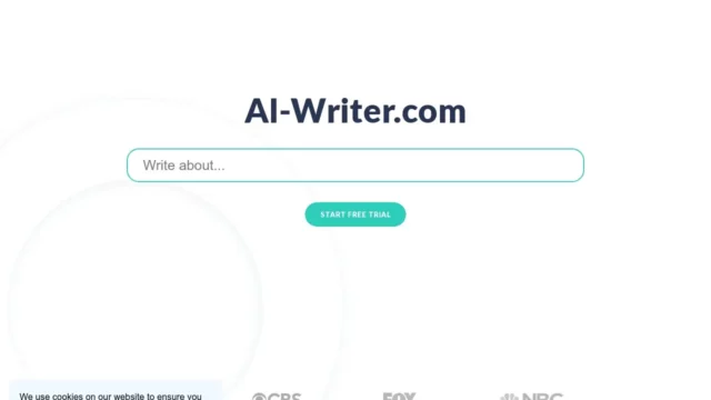 AI-Writer.com™ - The only AI Text Generator built to be trusted.