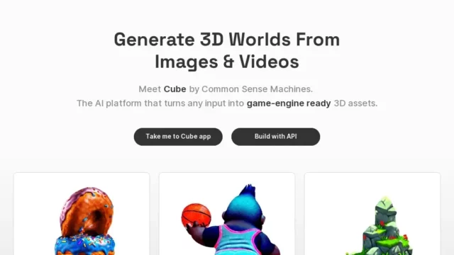 CSM — Turn photos and videos into 3D worlds