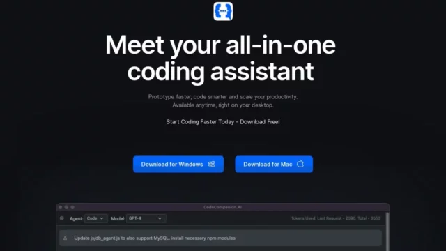 CodeCompanion.AI - Your personal AI coding assistant