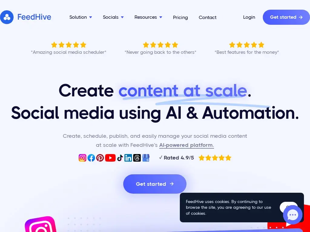 FeedHive - Create content at scale ⚡