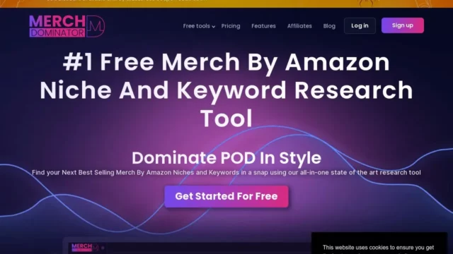 Free Merch By Amazon Research Product Tools & Print On Demand Shirts - Merch Dominator