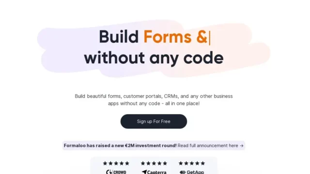 Free Online Form Builder and Free Membership Portal Builder - Formaloo