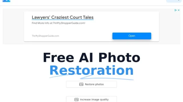 Free Photo Restoration with AI - Restore Old Photos _ PhotoRestore.io