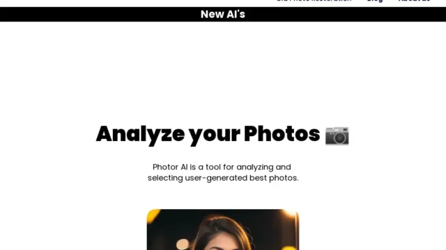 Photor AI Analyze your Photos Free Online 📷