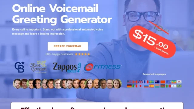 Voicemail Greeting Generator - Create & Listen Now